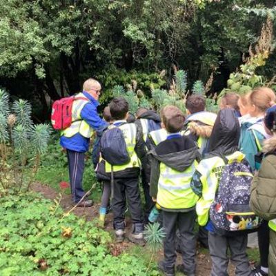 Y3 trip to Highdown Gardens