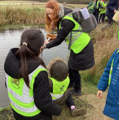 Visit to Pulborough Brooks, looking at the River Arun
